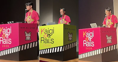 Kaigi on Rails 2026に社員3人が登壇、20人強で応援に行ったレポート
