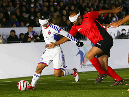 ブラインドサッカー