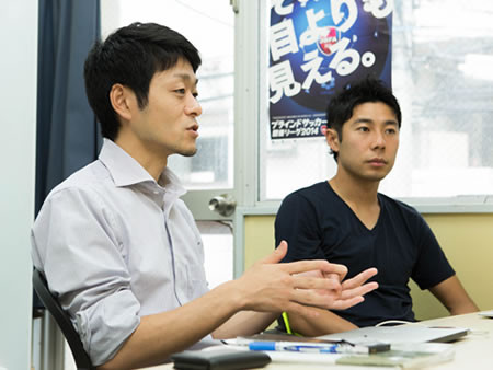 「勝って障がい者を取り巻く環境や地域社会での生き方をよりよくしたい」と語る松崎氏